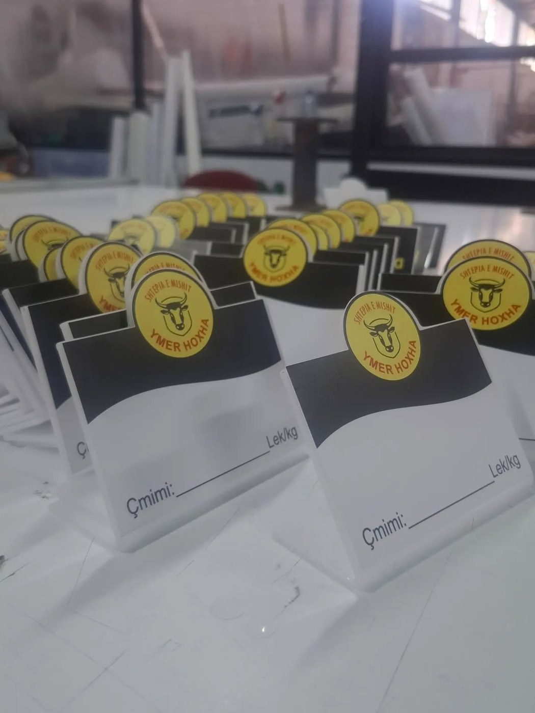 Sticker / Etiketa – Reklama Kavaja