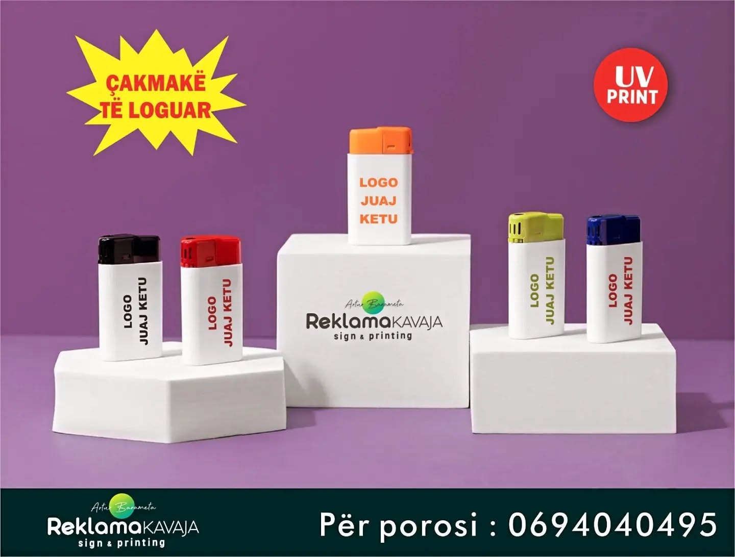 Çakmak i loguar – Reklama Kavaja